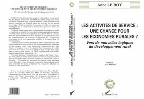 Emprunter Les activités de service. Une chance pour les économies rurales ?, vers de nouvelles logiques de dév livre