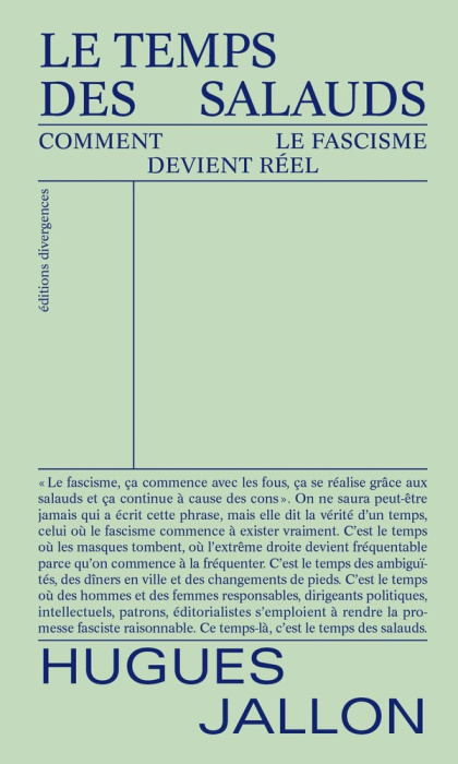 Emprunter Le temps des salauds. Comment le fascisme devient réel livre