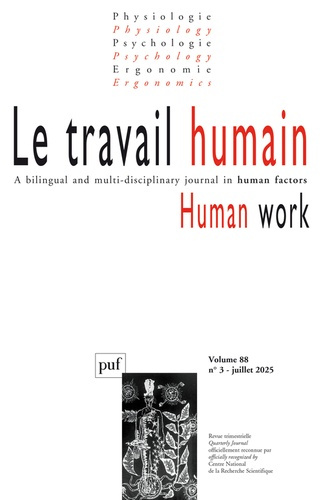 Emprunter Le travail humain Volume 88 N° 3, juillet 2025 livre