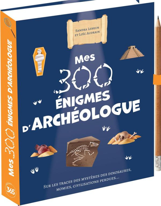 Emprunter Mes 300 énigmes d'archéologue. Avec un crayon livre