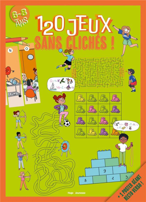 Emprunter 120 jeux sans clichés ! 1 poster géant recto verso ! livre