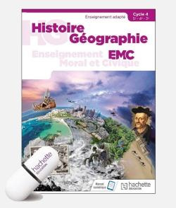 Emprunter HISTOIRE - GEOGRAPHIE - EMC SEGPA CYCLE 4 - CLE USB ENSEIGNANT - ED. 2018 livre