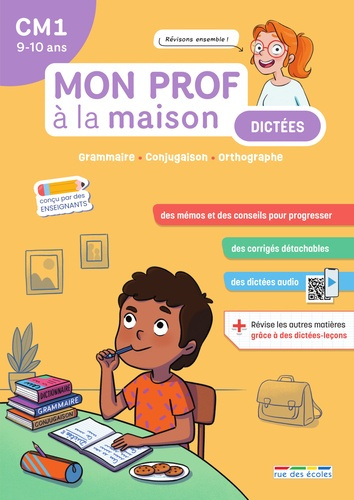 Emprunter Dictées CM1 Mon prof à la maison. Grammaire, conjugaison, orthographe livre