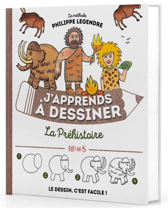 Emprunter J'APPRENDS A DESSINER LA PREHISTOIRE livre