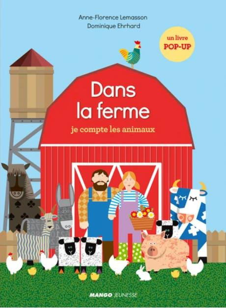 Emprunter Dans la ferme je compte les animaux. Un livre pop-up livre
