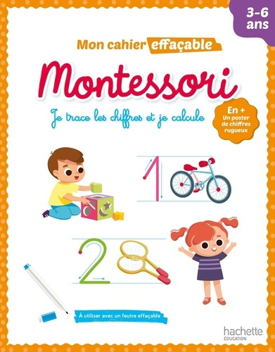 Emprunter Je trace les chiffres et je calcule Montessori livre
