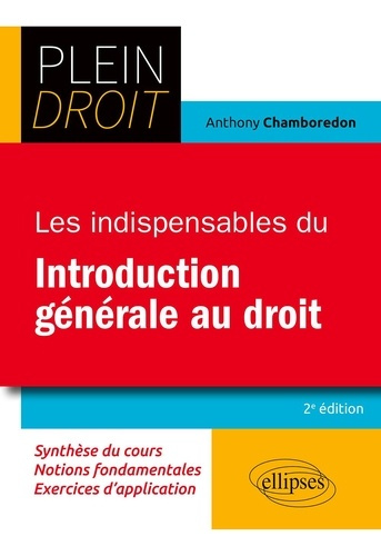 Emprunter Les indispensables de l'introduction générale au droit. 2e édition livre