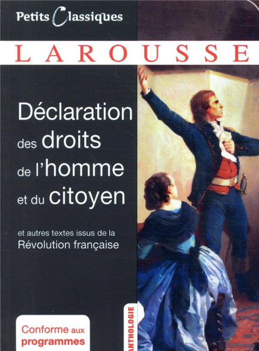 Emprunter Déclaration des droits de l'homme et du citoyen (1789). Et autres textes issus de la Révolution fran livre