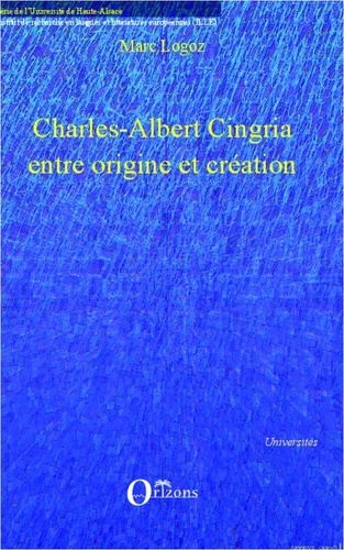 Emprunter Charles-Albert Cingria entre origine et création livre