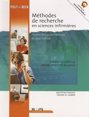 Emprunter Méthodes de recherche en sciences infirmières. Approches quantitatives et qualitatives livre