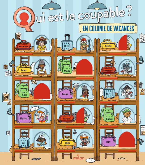 Emprunter Qui est le coupable en colonie de vacances ? livre