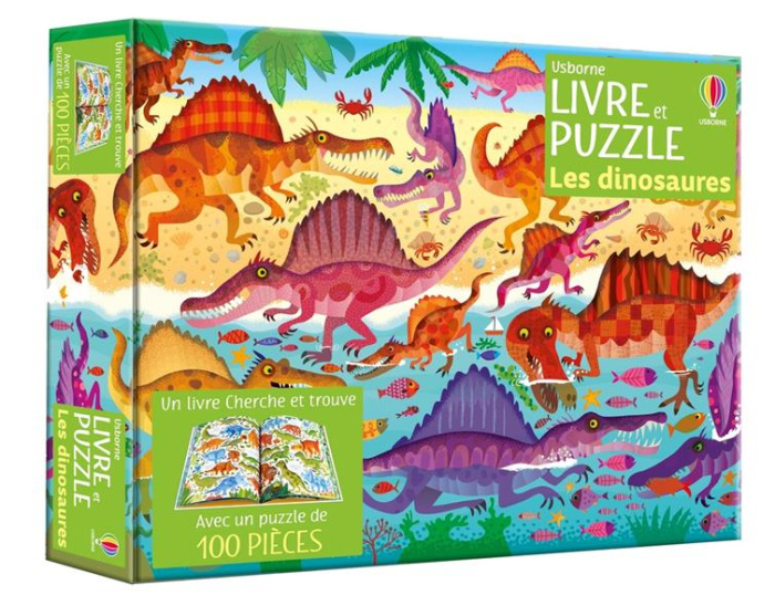 Emprunter LES DINOSAURES - COFFRET LIVRE ET PUZZLE livre