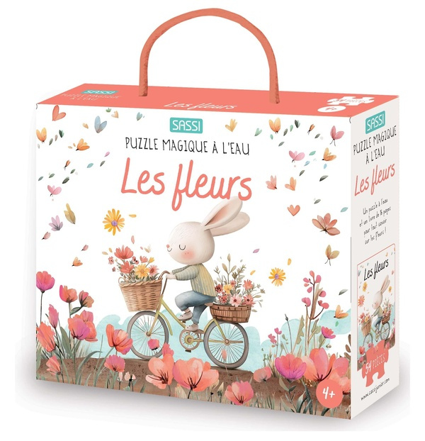 Emprunter PUZZLE MAGIQUE A L'EAU - LES FLEURS livre