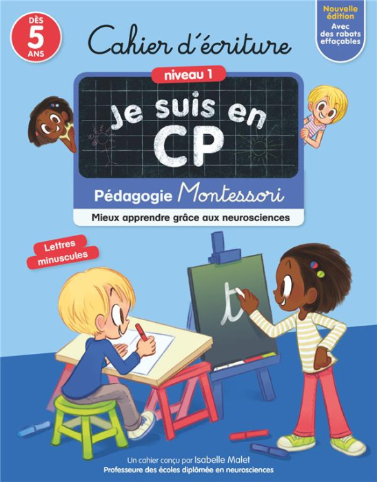 Emprunter Cahier d'écriture Je suis en CP Niveau 1. Pédagogie Montessori, mieux apprendre grâce aux neuroscien livre
