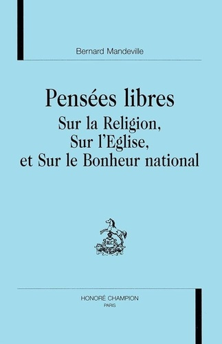 Emprunter PENSEES LIBRES SUR LA RELIGION, SUR L'EGLISE, ET SUR LE BONHEUR NATIONAL. SECONDE EDITION REVUE, CO livre