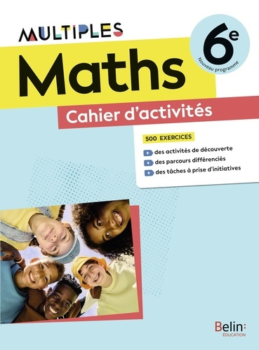 Emprunter Maths 6e Multiples. Cahier d'activités, Edition 2025 livre
