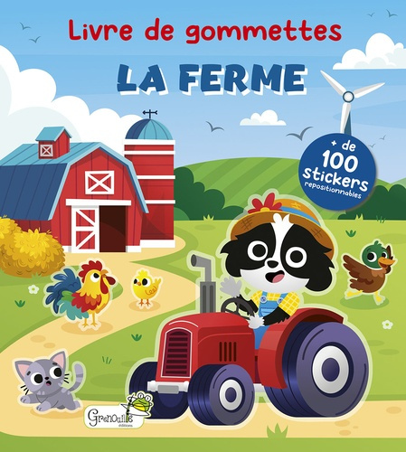 Emprunter La ferme. de 100 stickers repositionnables livre