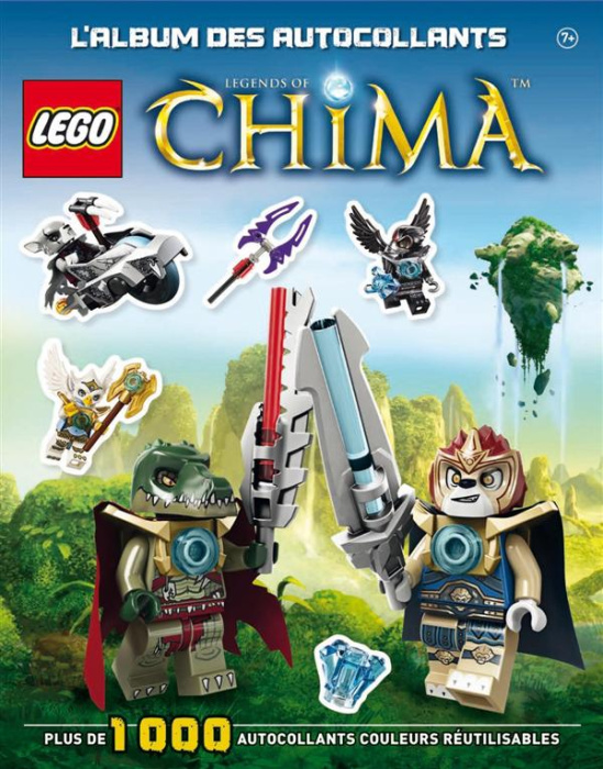 Emprunter Lego legends of Chima. L'album des autocollants livre