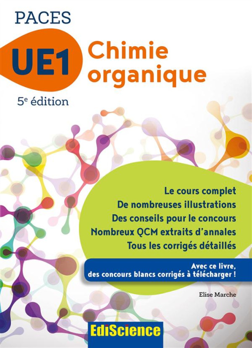 Emprunter Chimie organique UE1 PACES. 5e édition livre