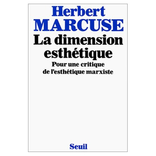 Emprunter La Dimension esthétique. Pour une critique de l'esthétique marxiste livre