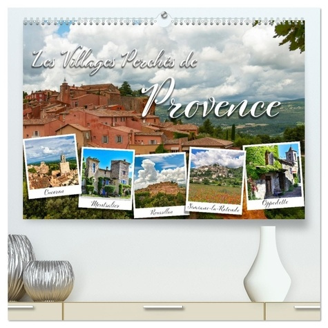 Emprunter Les villages perchés de Provence (Calendrier mural 2026 DIN A2 vertical) calendrier de bureau. Les livre