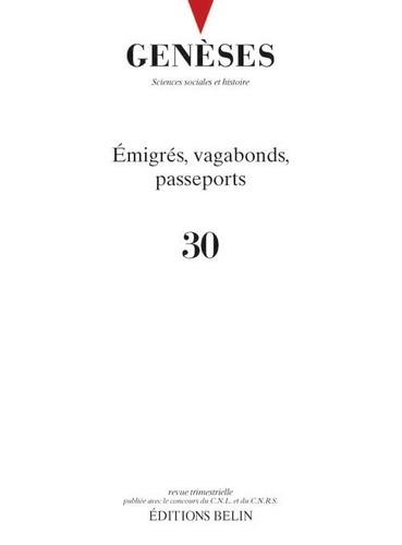 Emprunter Genèses n°30. Émigrés, vagabonds, passeports livre
