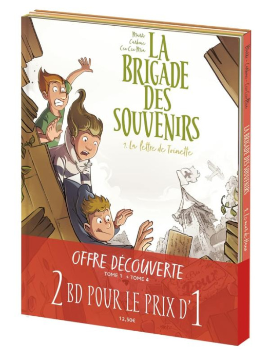 Emprunter La brigade des souvenirs - Pack en 2 tomes pour le prix de 1 : Tomes 1 et 4 livre