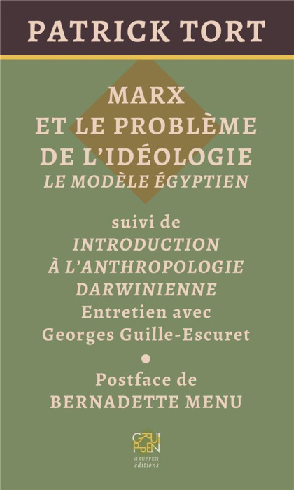 Emprunter Marx et le problème de l'idéologie. Le modèle égyptien livre