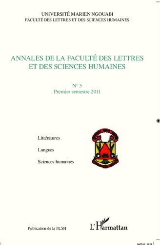 Emprunter Annales de la faculté des lettres et des sciences humaines n° 5 premier trimestre 2011 livre