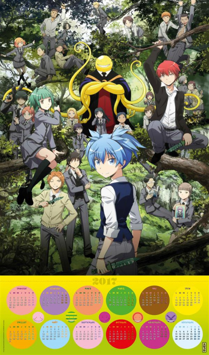 Emprunter Calendrier géant Assassination Classroom. Edition 2017 livre