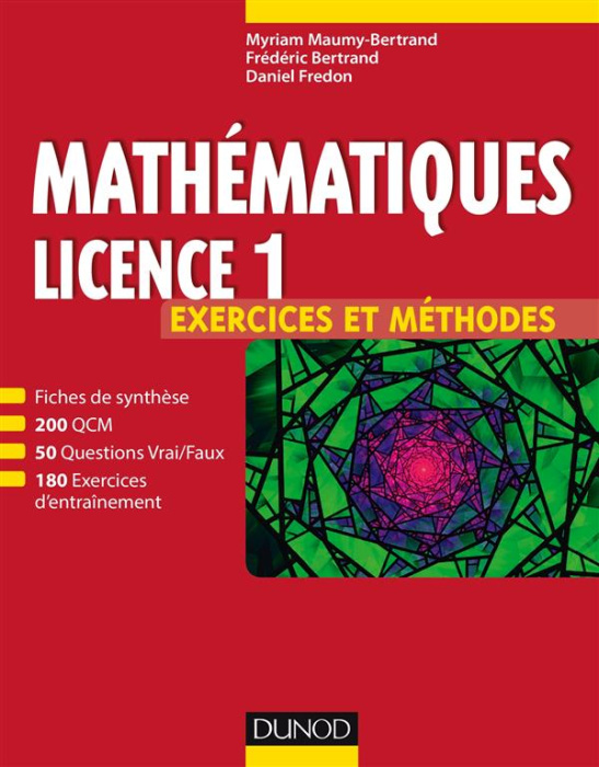 Emprunter Mathématiques licence 1. Exercices et méthodes livre