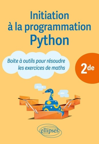 Emprunter Initiation à la programmation Python 2de. Boite à outils pour résoudre les exercices de maths livre