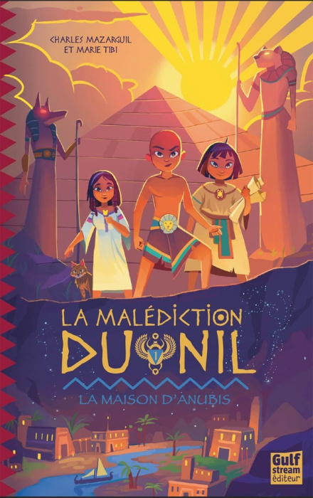 Emprunter La malédiction du Nil Tome 1 : La maison d'Anubis livre