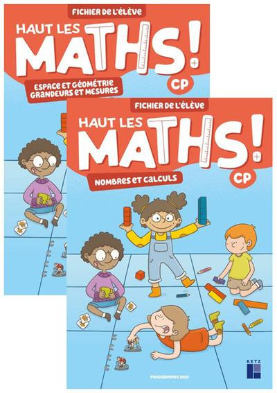 Emprunter Haut les maths ! CP. Fichier de l'élève en 2 volumes, Edition 2021 livre