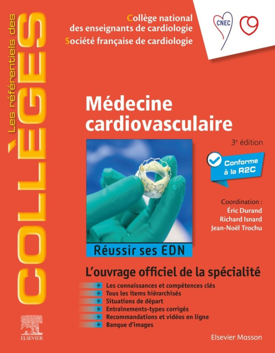 Emprunter Médecine cardiovasculaire. Réussir ses EDN, 3e édition livre