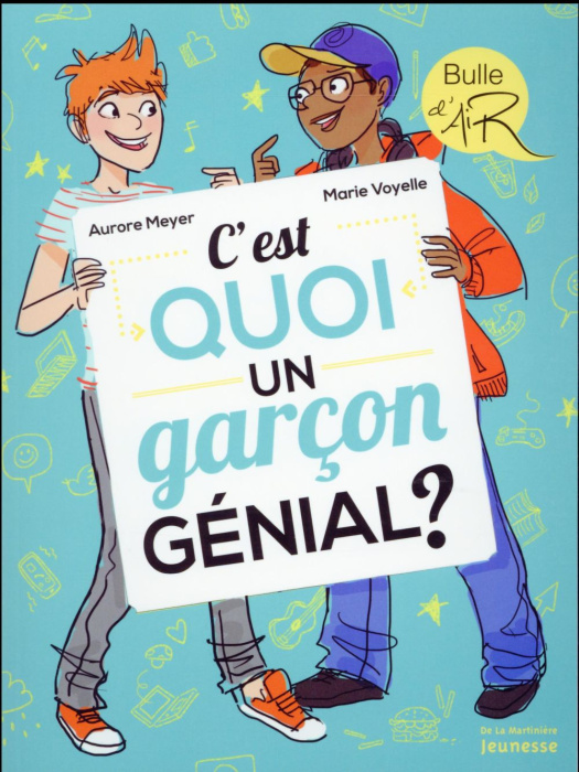 Emprunter C'est quoi un garçon génial ? livre