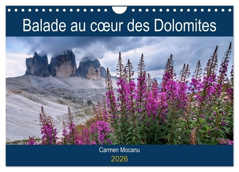Emprunter Balade au coeur des Dolomites (Calendrier mural 2026 DIN A4 vertical), CALVENDO calendrier mensuel. livre