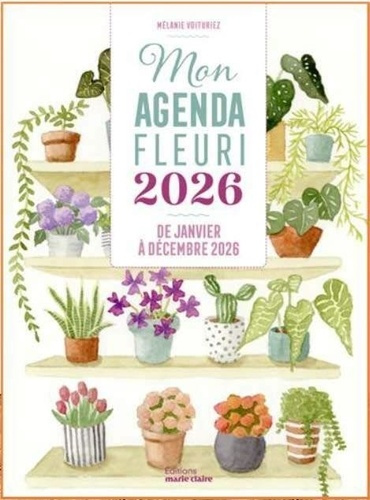 Emprunter Mon agenda fleuri. Edition 2026 livre