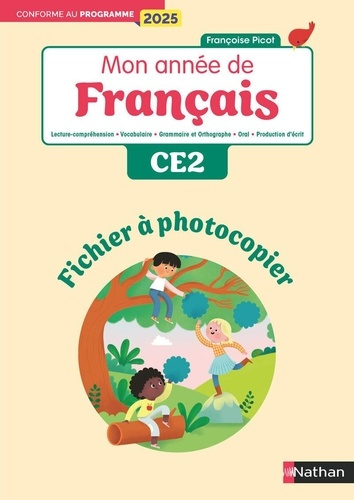 Emprunter Mon année de français CE2. Fichier à photocopier, Edition 2025 livre