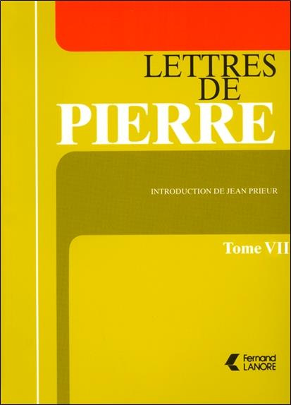 Emprunter Lettres de Pierre, Tome 7 livre