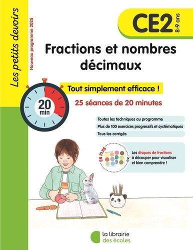 Emprunter Fractions CE2. 33 séances de 20 minutes livre