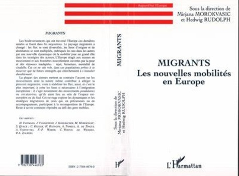 Emprunter Migrants. Les nouvelles mobilités en Europe livre