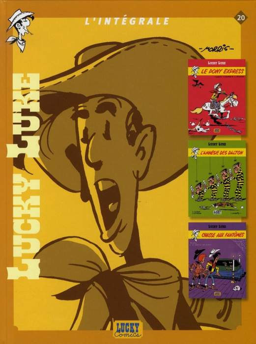 Emprunter Lucky Luke I'Intégrale Tome 20 : Le Pony Express ; L'amnésie des Dalton ; Chasse aux fantômes livre