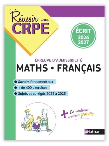 Emprunter Maths - Français. Epreuve d'admissibilité écrit - Concours L3 et M2, Edition 2026 livre