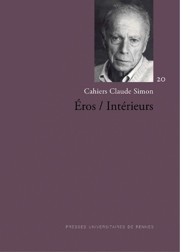 Emprunter Cahiers Claude Simon N° 20/2025 : Eros / Intérieurs livre
