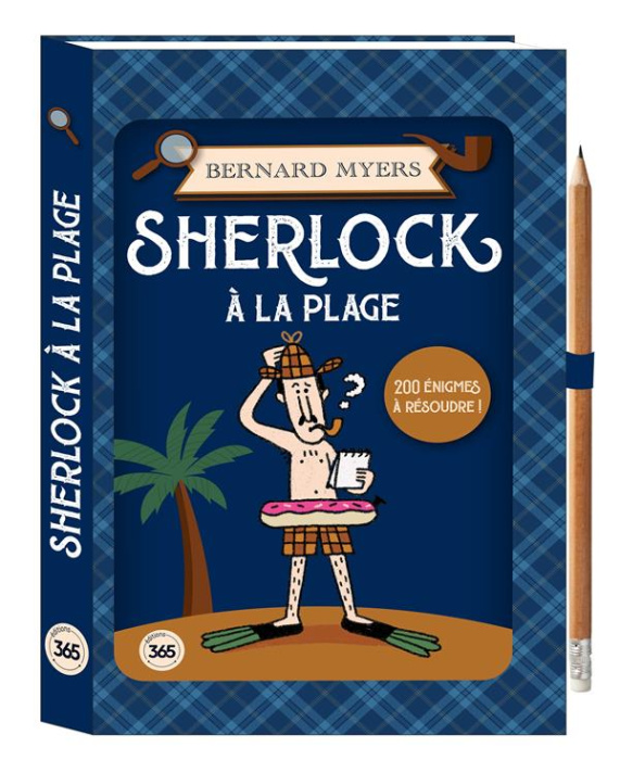 Emprunter Sherlock à la plage. Avec 1 crayon livre