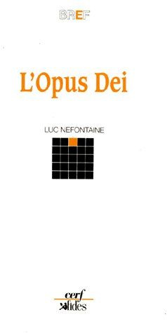Emprunter L'opus dei livre