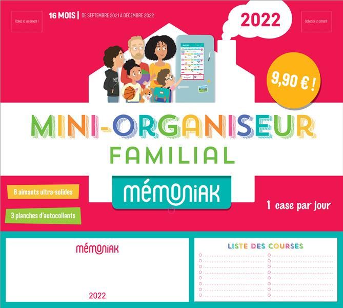 Emprunter Mini-organiseur familial Mémoniak. 16 mois, de septembre 2021 à décembre 2022, Edition 2022 livre