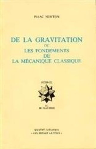 Emprunter De la gravitation ou les fondements de la mécanique classique livre