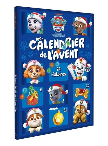 Emprunter Mon calendrier de l'Avent La Pat' Patrouille. 24 histoires livre